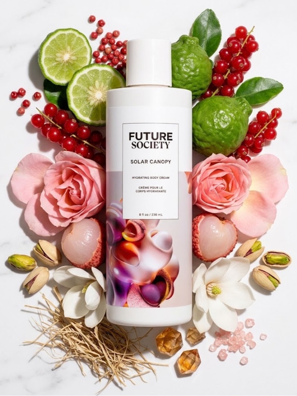 NEW Future Society Solar Canopy Hydrating Body Cream